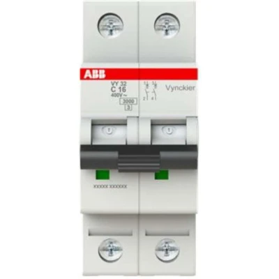 Afbeelding van ABB (Vynckier) EP30 AUTOMAAT 3KA 2P C 16A