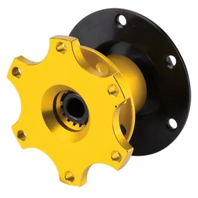 Afbeelding van Stuurnaaf, universele 6 gaats autostuurwieladapter, snelkoppelingsadapter voor rallyraces