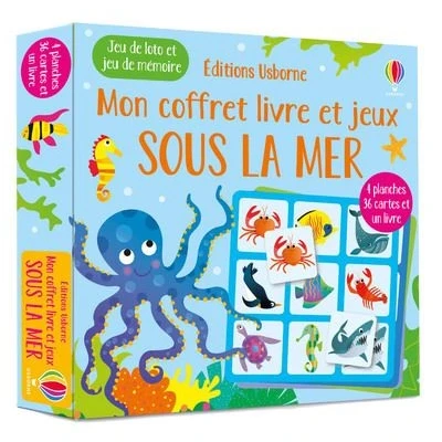 Image de Sous la mer Mon coffret livre et jeux