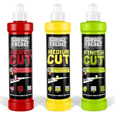 Afbeelding van Garage Freaks Polish Set: Heavy Cut 250 ml + Medium Finish