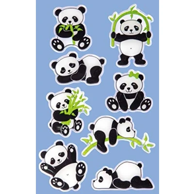 Afbeelding van AVERY Doel Vorm ZDesign KIDS Glanzende Sticker &#039;Panda