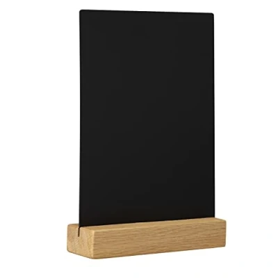 Afbeelding van Europel krijtbord staand tafelmodel A5 hout