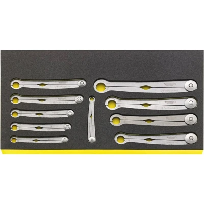 Afbeelding van Stahlwille 96830130 TCS WT 240/10 Ratel ringsleutelset