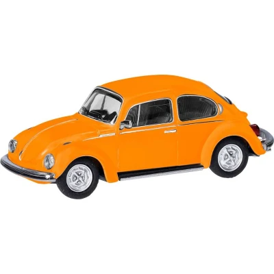 Afbeelding van Herpa 421096 002 H0 Auto Volkswagen Kever 1303, lichtoranje