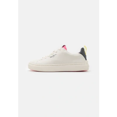 Afbeelding van Pepe Jeans Camden Action Sneakers laag, Dames, Maat: 36, Factory white Leer en imitatieleer