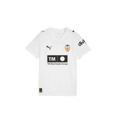 Afbeelding van PUMA Valencia CF 25/26 thuisshirt, Wit, Maat 9 10Y