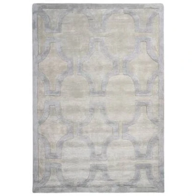 Afbeelding van Beliani GWANI Vloerkleed Beige/Grijs 160 x 230 Viscose