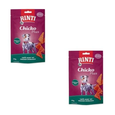 Afbeelding van 3x225g Rinti Chicko Plus Knoflook Hondensnacks