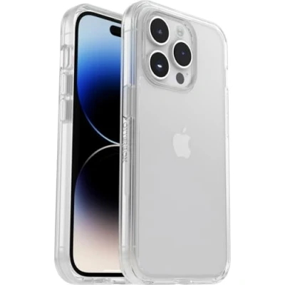 Afbeelding van Otterbox React Apple iPhone 14 Pro Back Cover Transparant/Zwart