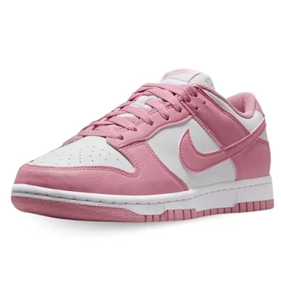 Image de NIKE Dunk Low, Baskets Femme, White/Elemental Pink, 36.5 EU, White Elemental EU