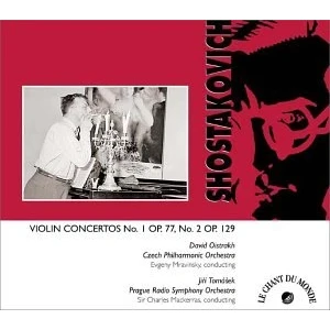 Afbeelding van Shostakovich 25th Anniversary Violin Concertos nos 1 &amp; 2 / Oistrakh et al