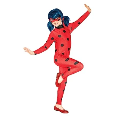 Afbeelding van Rubie&#039;s Verkleedpak Miraculous Ladybug Meisjes Rood Maat S