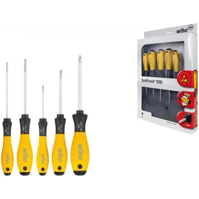 Afbeelding van ESD Wiha schroevendraaierset SoftFinish