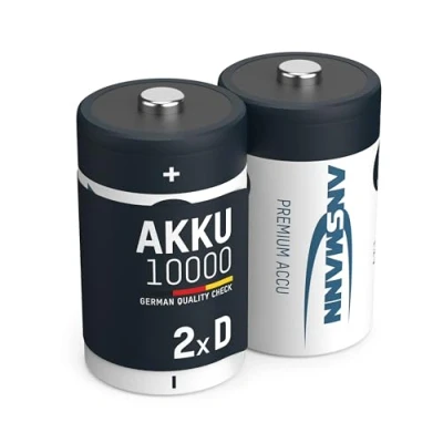 Afbeelding van Ansmann Oplaadbare batterijen Mono D HR20 10000 mAh 5030642 2 st