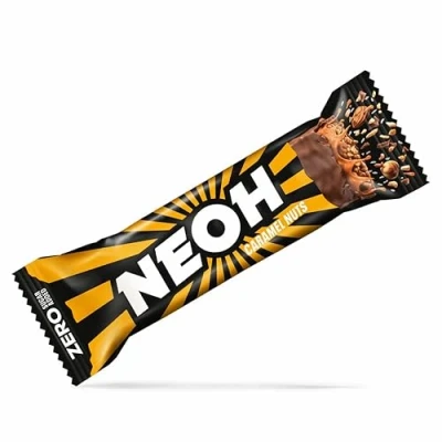 Afbeelding van NEOH Veganistische keto reep op basis van karamel 1 g suiker / 137 kcal zonder toegevoegde x 28 karamelnoten