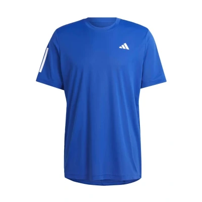 Afbeelding van adidas Performance CLUB 3STRIPES Tennis Sport Tshirt, Heren, Maat: Small, Collegiate royal