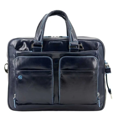 Afbeelding van Piquadro blue Square Organized Laptop &amp; iPad Case night