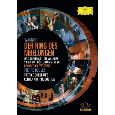 Afbeelding van Orchester Der Bayreuther Festspiele,Pierre Boulez Wagner: Ring Des Nibelungen (8 DVD) (Complete)