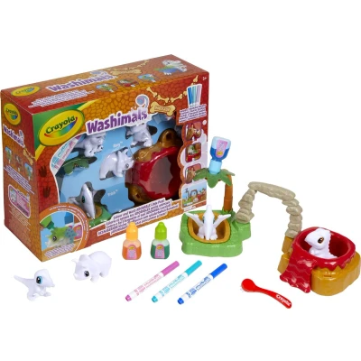 Afbeelding van Playset Washimals Dinos Set Jurásico Crayola Dinosaurs Vaardigheidsspel