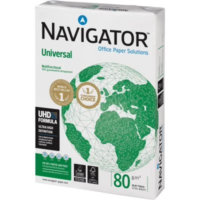 Afbeelding van Navigator On The Go printpapier ft A4, 80 g, pak van 500 vel wit A4