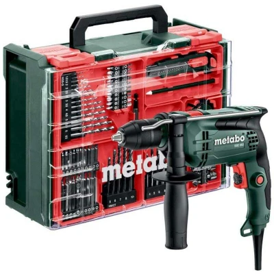 Afbeelding van Metabo SBE 650 Set Klopboormachine 2 snelheden W