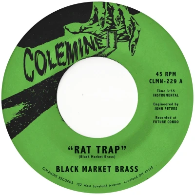 Afbeelding van Black Market Brass Rat Trap (LP) (Coloured Vinyl)