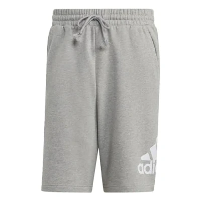 Afbeelding van adidas Sportswear Essentials BIG LOGO Shorts, Heren, Maat: Small, Medium grey heather