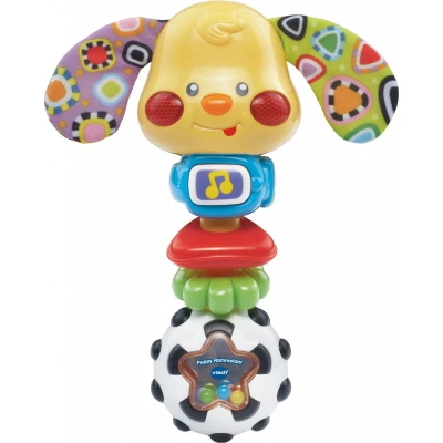Afbeelding van VTech Baby Puppy Rammelaar Interactief Speelgoed Voor Jongens &amp; Meisjes 3 tot 36 Maanden
