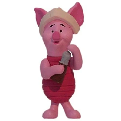Afbeelding van Winnie de Poeh Speelfiguurtje Knorretje Schatzoekend 5 cm Bullyland