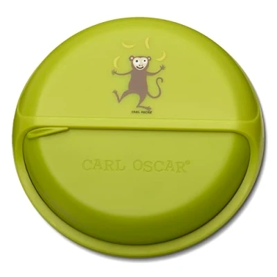 Afbeelding van Carl Oscar SnackDISC™ Ø15 CM Take away opbergdoos Aap