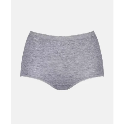 Afbeelding van Sloggi dames Basic+ midi slip in de kleur Grijsmele, maat: 38