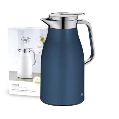 Afbeelding van Alfi Thermoskan Skyline Dark Denim 1 Liter