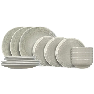 Afbeelding van Studio Tavola Serviesset Earth Grey 18 delig / 6 personen