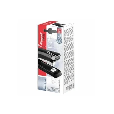 Afbeelding van Maped Nietmachine Essentials Metal Half Strip 24/6 26/6 Zwart