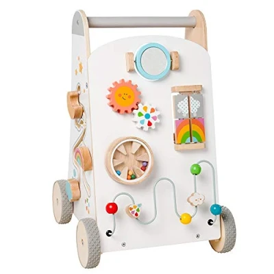 Afbeelding van howa Houten Loopwagentje &quot;my rainbow&quot; 6016