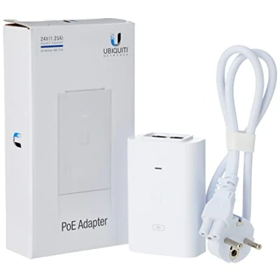 Afbeelding van Ubiquiti Networks PoE 24 30W G WH Gigabit adapter Wit