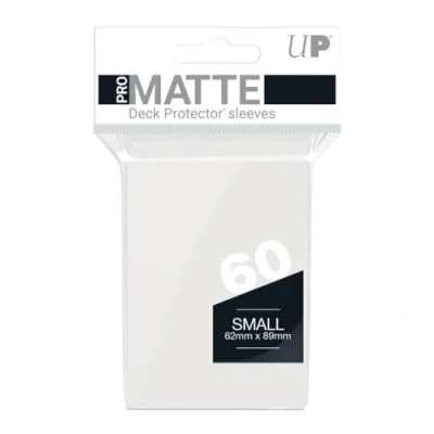 Afbeelding van Speelgoed Kaartspel Sleeves Pro Matte Clear Small D10
