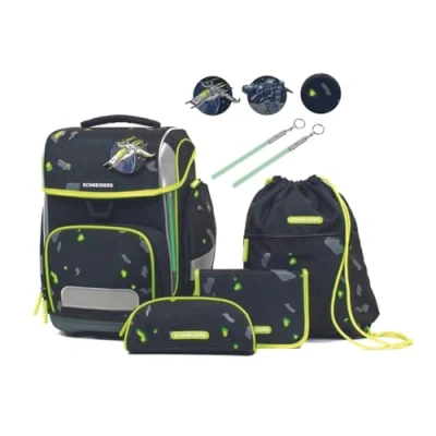 Afbeelding van Schneiders set 8TEILIG Schooltas voor kinderen, Maat: One Size, Outer space