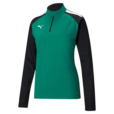 Afbeelding van Puma, Vrouwen, Buitenjas, teamLIGA 1/4 Zip Top W (L), Groen, L