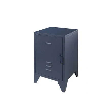 Image de table de nuit Bronxx Bleu jeans Métal Vipack