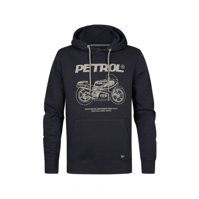 Afbeelding van Petrol Industries Heren Artwork Hoodie Sioux Falls Zwart Maat S