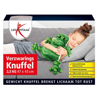 Afbeelding van Lucovitaal Verzwaringsknuffel 1ST