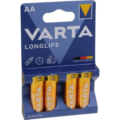 Afbeelding van Varta longlife extra mignon / aa lr6 4106101414
