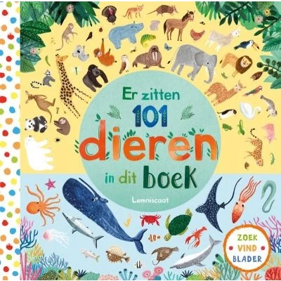 Image de Er zitten 101 dieren in dit boek