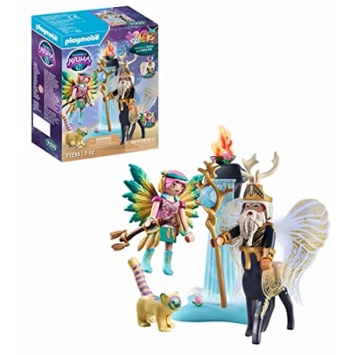 Afbeelding van Playmobil Adventures OF Ayuma Abjatus WITH Knight Fairy Hildi Miniaturen voor kinderen, Maat: One Size, Multi coloured