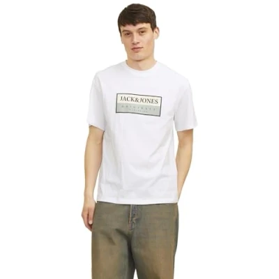 Afbeelding van JACK&amp;JONES JORFREDERIKSBERG BOX TEE SS C.N SN Heren T shirts