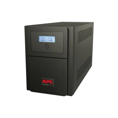 Image de APC Easy UPS SMV SMV750CAI Onduleur CA 220/230/240 V 525 Watt 750 VA 7 Ah RS 232 USB connecteurs de sortie : 6