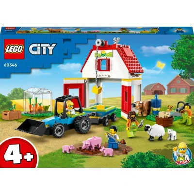 Afbeelding van LEGO 60346 City Farm Schuur en boerderijdieren