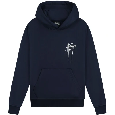 Afbeelding van Malelions Junior Hoodie Painter Blauw/dessin 152