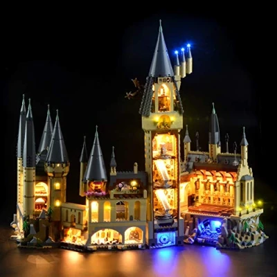 Afbeelding van GEAMENT Lichtset voor Harry Potter Hogwarts Kasteel (Hogwarts Castle) led verlichtingsset compatibel met 71043 (blokmodel niet inbegrepen)